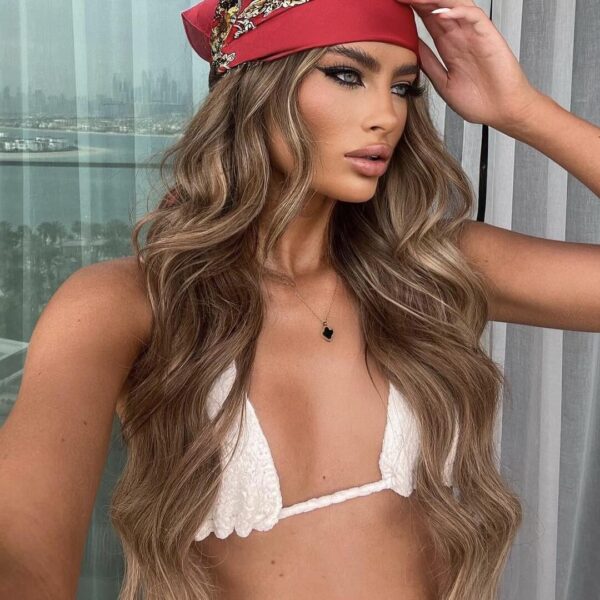 24” Seamless Clip Ins 180 grams – Truffle - Image 3
