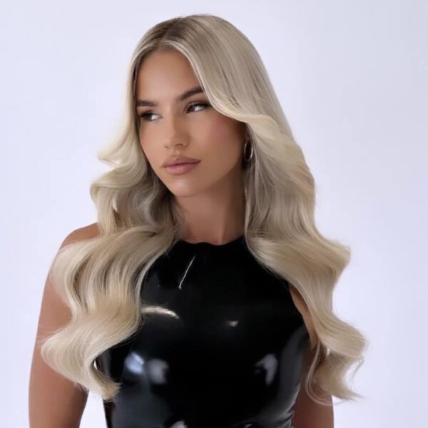 24” Seamless Clip Ins 180 grams – Baby Ice - Image 2